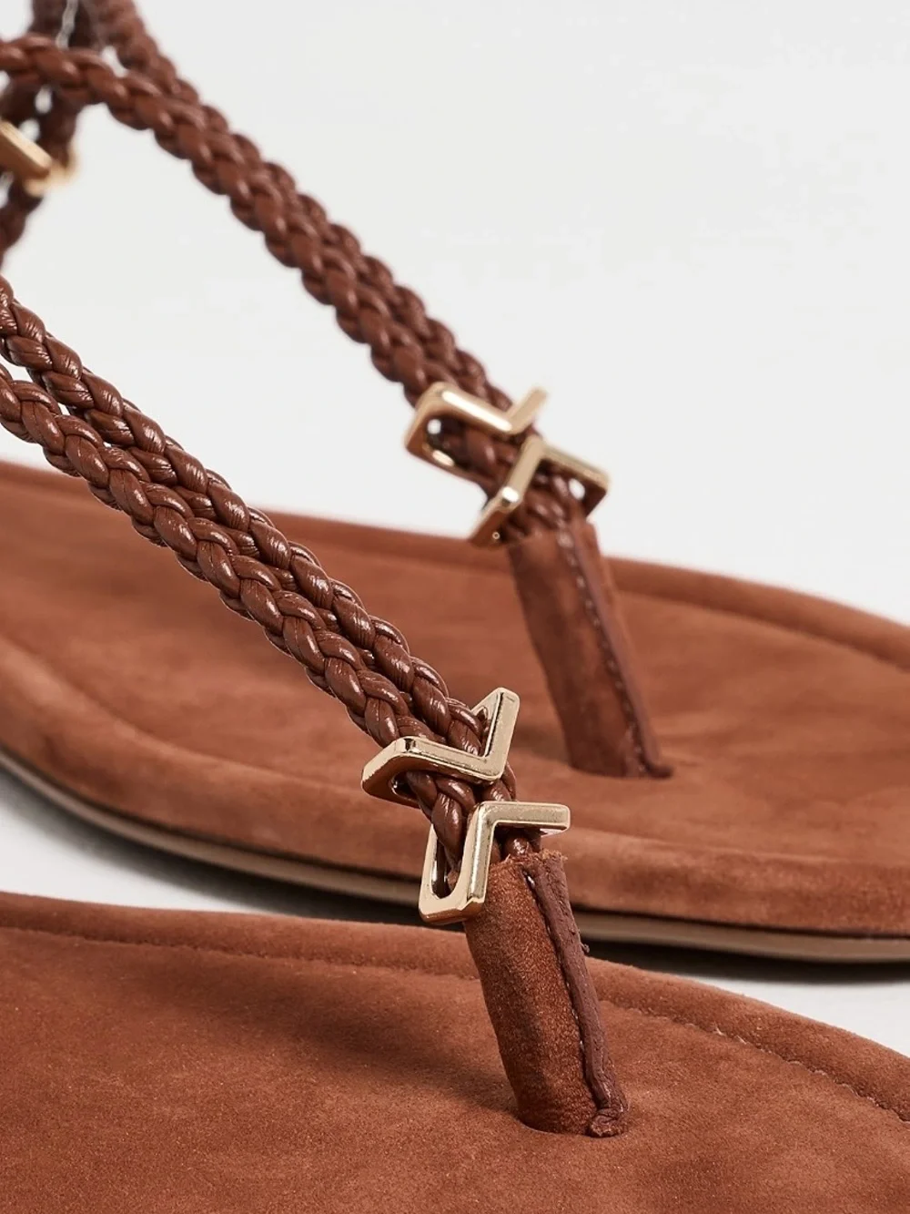 Schutz Cordelia Flat Sandals
